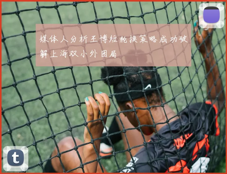 媒体人分析王博短轮换策略成功破解上海双小外困局