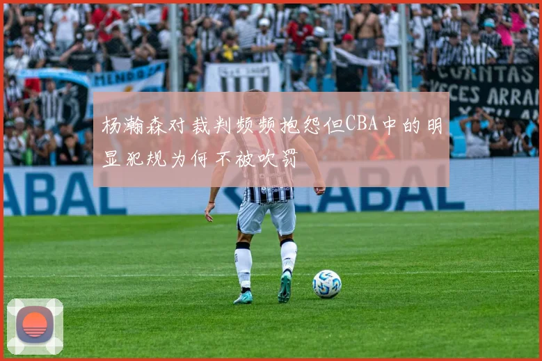 杨瀚森对裁判频频抱怨但CBA中的明显犯规为何不被吹罚